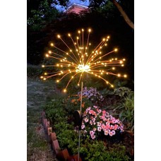Solar Karahindiba 2´li 180 Ledli Havaifişek Bahçe Işıkları